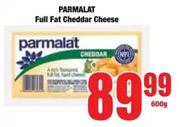 Boxer Superstores PARMALAT Full Fat Cheddar Cheese offer