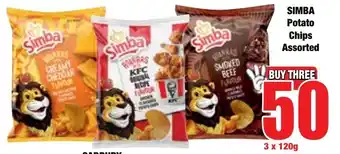 Boxer Superstores SIMBA Potato Chips Assorted offer