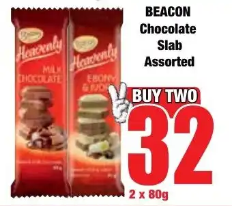 Boxer Superstores BEACON Chocolate Slab Assorted offer