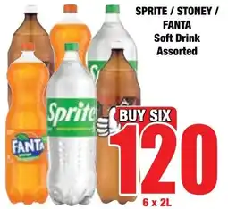 Boxer Superstores SPRITE/ STONEY/ FANTA Soft Drink Assorted offer