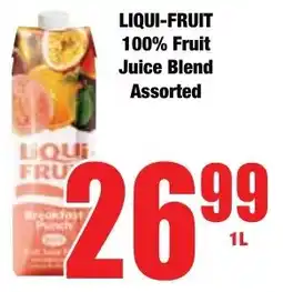 Boxer Superstores LIQUI-FRUIT 100% Fruit Juice Blend Assorted offer