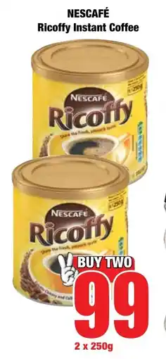 Boxer Superstores NESCAFÉ Ricoffy Instant Coffee offer