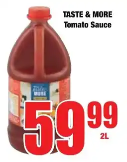 Boxer Superstores TASTE & MORE Tomato Sauce offer