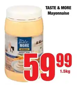 Boxer Superstores TASTE & MORE Mayonnaise offer