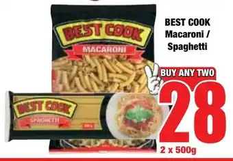 Boxer Superstores BEST COOK Macaroni/ Spaghetti offer