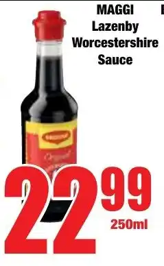 Boxer Superstores MAGGI Lazenby Worcestershire Sauce offer