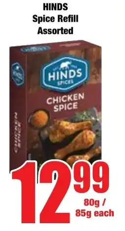 Boxer Superstores HINDS Spice Refill Assorted offer