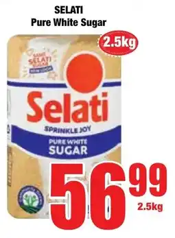 Boxer Superstores SELATI Pure White Sugar offer