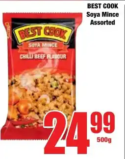 Boxer Superstores BEST COOK Soya Mince Assorted offer