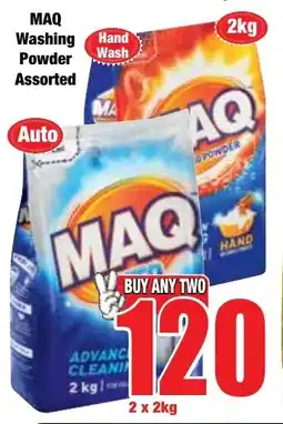 Boxer Superstores MAQ Washing Powder Assorted offer