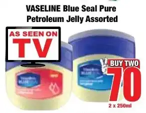 Boxer Superstores VASELINE Blue Seal Pure Petroleum Jelly Assorted offer