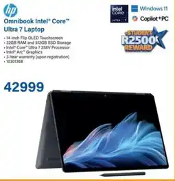 Incredible Connection HP Omnibook Intel Core Ultra 7 Laptop offer