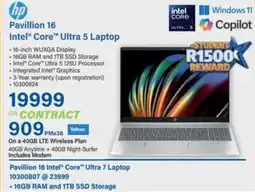 Incredible Connection HP Pavillion 16 Intel Core Ultra 5 Laptop offer