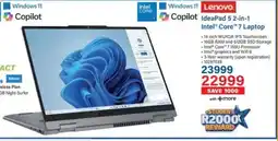 Incredible Connection Lenovo IdeaPad 5 2-in-1 Intel Core 7 Laptop offer