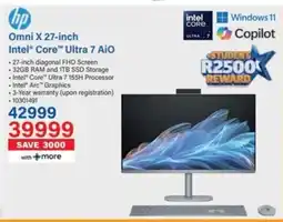 Incredible Connection HP Omni X 27-inch Intel Core Ultra 7 AiO offer