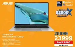 Incredible Connection ASUS Zenbook S13 Intel Core Ultra 7 Laptop offer