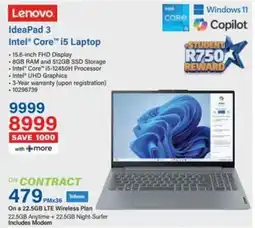 Incredible Connection Lenovo IdeaPad 3 Intel Core i5 Laptop offer