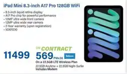 Incredible Connection iPad Mini 8.3-inch A17 Pro 128GB WiFi offer