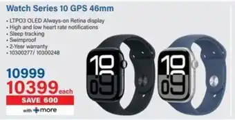 Incredible Connection Watch Series 10 GPS 46mm offer