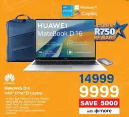 Incredible Connection HUAWEI MateBook D 16 Intel Core i5 Laptop offer