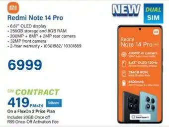 Incredible Connection Redmi Note 14 Pro offer