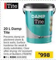 Builders Warehouse Tite Damp Tite-20Ltr offer