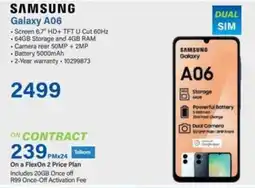 Incredible Connection SAMSUNG Galaxy A06 offer