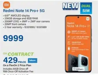 Incredible Connection Redmi Note 14 Pro+ 5G offer