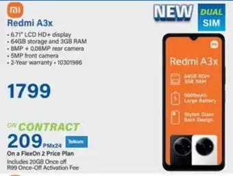 Incredible Connection Redmi A3x offer