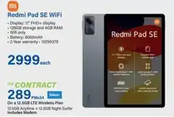 Incredible Connection Redmi Pad SE WiFi offer