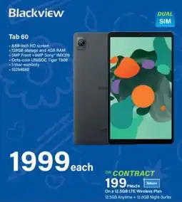 Incredible Connection Blackview Tab 60 offer