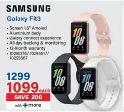 Incredible Connection SAMSUNG Galaxy Fit3 offer