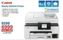 Incredible Connection Саnon Maxify GX2040 Printer offer