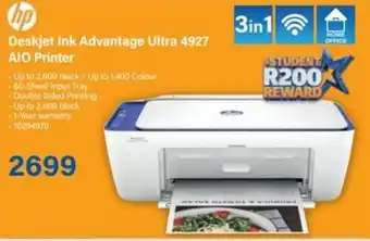 Incredible Connection HP Deskjet Ink Advantage Ultra 4927 AIO Printer offer