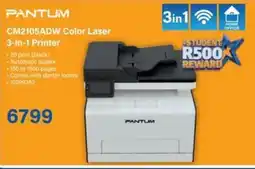 Incredible Connection PANTUM CM2105ADW Color Laser 3-in-1 Printer offer