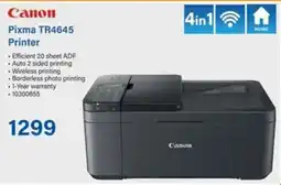 Incredible Connection Canon Pixma TR4645 Printer offer