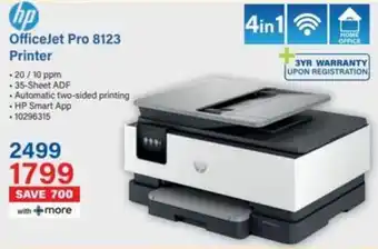 Incredible Connection HP OfficeJet Pro 8123 Printer offer