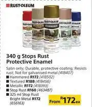 Builders Warehouse Rust-Oleum 340g Stops Rust Protective Enamel offer