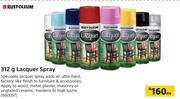 Builders Warehouse Rust-Oleum 312g Lacquer Spray-Each offer