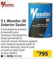 Builders Warehouse Woodoc 5L 30 Exterior Sealer offer