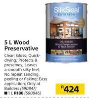 Silk Seal 5L Wood Preservative