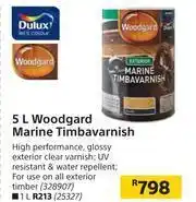 Woodgard 5L Marine Timbavarnish