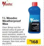 Builders Warehouse Woodoc 1L Weatherproof Wax offer