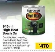 Builders Warehouse Rust Oleum 946ml High Heat Brush On offer