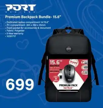 Incredible Connection PORT Premium Backpack Bundle- 15.6" offer