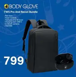 Incredible Connection BODY GLOVE TWS Pro And Recon Bundle offer