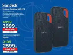 Incredible Connection SanDisk Extreme Portable SSD 2TB offer