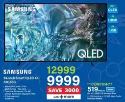 Incredible Connection SAMSUNG 55-inch Smart QLED 4K-55Q60D offer