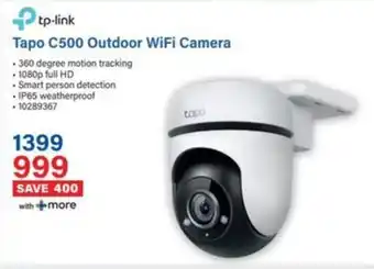 Incredible Connection Tp-link Tapo C500 Outdoor WiFi Camera offer