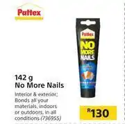 Builders Warehouse Pattex 142g No More Nails offer